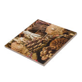 Festliche Kiefernfüße Fliese (Seite)