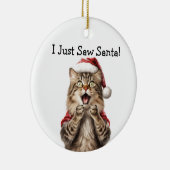 Festliche Kitty Cat Ornament (Rechts)