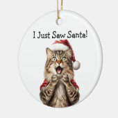 Festliche Kitty Cat Ornament (Links)