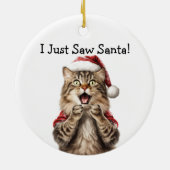 Festliche Kitty Cat Ornament (Hinten)