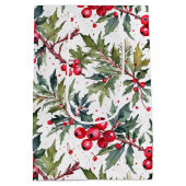 Festliche Kleider von Holly Botanical Mittlere Geschenktüte (Rückseite)