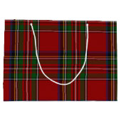 Festliche königliche große kundenspezifische geschenktüte (Rückseite)