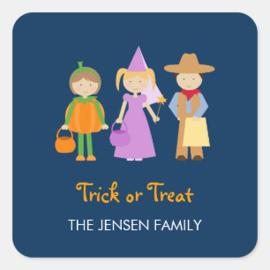 Festliche Kostüme Halloween-Geschenk Aufkleber