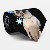 Festliche Krawatte für Doggenfreunde (Gerollt)