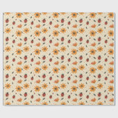 Festliche Ladybug-Feier Geschenkpapier (Flach)