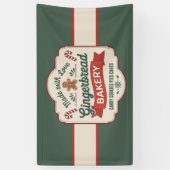Festliche Lebkuchengebäck Banner (Vertikal)
