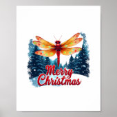 Festliche Libelle Poster (Vorne)