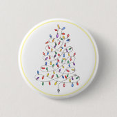 Festliche Lichter Button (Vorderseite)