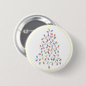Festliche Lichter Button (Vorne & Hinten)