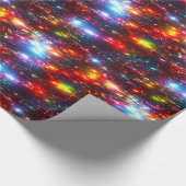 Festliche Lichter Geschenkpapier (Ecke)