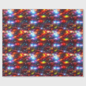 Festliche Lichter Geschenkpapier (Flach)