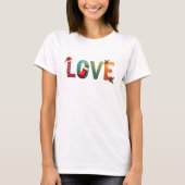 Festliche Liebe T-Shirt (Vorderseite)