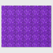 Festliche lila Folie Geschenkpapier (Flach)