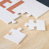 festliche lustige niedliche Pinguine personalisier Puzzle (Seite)