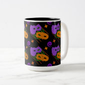 Festliche Maskenmasken Tasse (VorderseiteRechts)