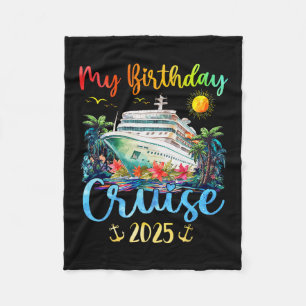 Festliche Mein Geburtstag Kreuzfahrtschiff Party 2 Fleecedecke