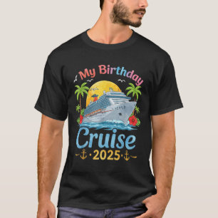 Festliche Mein Geburtstag Kreuzfahrtschiff Party 2 T-Shirt