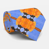 Festliche, moderne Halloween-Seidenmuster Krawatte (Gerollt)