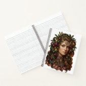 Festliche Muse Notizblock (Innenseite)