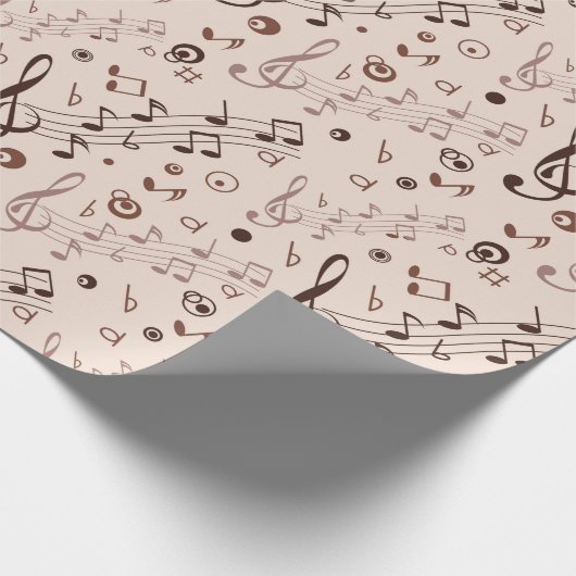 Festliche musikalische Anmerkungen, Stangen u. Geschenkpapier (Ecke)