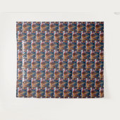 "Festliche Nächte Shine" Wandteppich (Vorderseite (Horizontal))