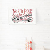 Festliche Nordpol Hot Kakao-Bar Banner (InSitu)