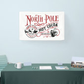 Festliche Nordpol Hot Kakao-Bar Banner (Messe)