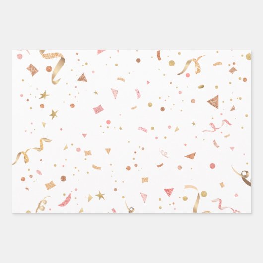 Festliche Ornamente 1 Geschenkpapier Set (Vorderseite 2)