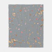 Festliche Ornamente 3 Fleecedecke (Vorderseite)