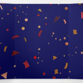 Festliche Ornamente 7 Dreifach Gefaltete Urlaubskarte (Innenseite Mitte)