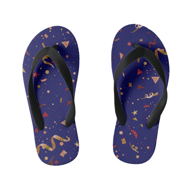 Festliche Ornamente 7 Kinderbadesandalen (Fußbett)