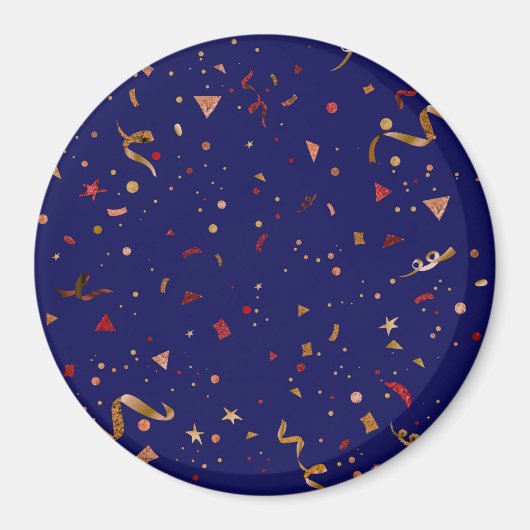 Festliche Ornamente 7 Magnet (Vorne)