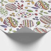 Festliche Ornamente Geschenkpapier (Ecke)