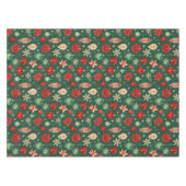 Festliche Ornamente Nahtloses Muster Tischdecke (Vorderseite (Horizontal))