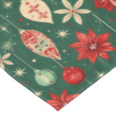 Festliche Ornamente Nahtloses Muster Tischdecke (Schrägansicht)