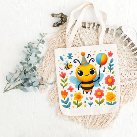 Festliche Party-Biene-Tragetasche Tasche
