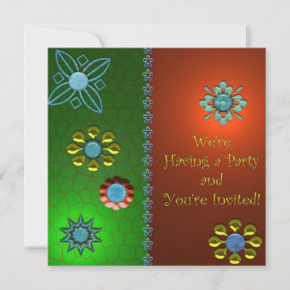 Festliche Party Einladung