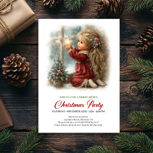 Festliche Party-Einladung Klassische Winterlandsch Einladung