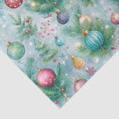 Festliche Pastelle Weihnachtsbaum Seidenpapier (Detail)