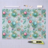 Festliche Pastelle Weihnachtsbaum Seidenpapier (Handwerk)