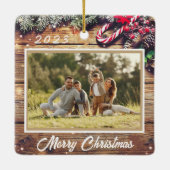 Festliche Personalisierte Weihnachtsschmuck (Rückseite)