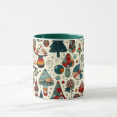 Festliche Pilze Tasse (Zentrum)