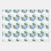 Festliche Polar Bären Weihnachtsfeiertag Geschenkpapier Set (Vorderseite 2)