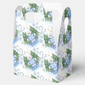 Festliche Polar Bären Weihnachtsfeiertag Geschenkschachtel (Geöffnet)