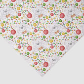 Festliche Polar Bären Weihnachtsfeiertag Seidenpapier (Ausschnitt)