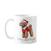 Festliche Poodle Furie und Helle