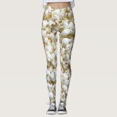 Festliche Popcorn-Dekoration Leggings (Vorderseite)