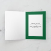 Festliche Pudding mit PORTUGAL FLAG Weihnachten (Innenseite)