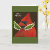 Festliche reiche Weihnachtskarte Karte (Gelbe Blume)