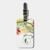 Festliche Reise Gepäckanhänger (Vorderseite vertikal)